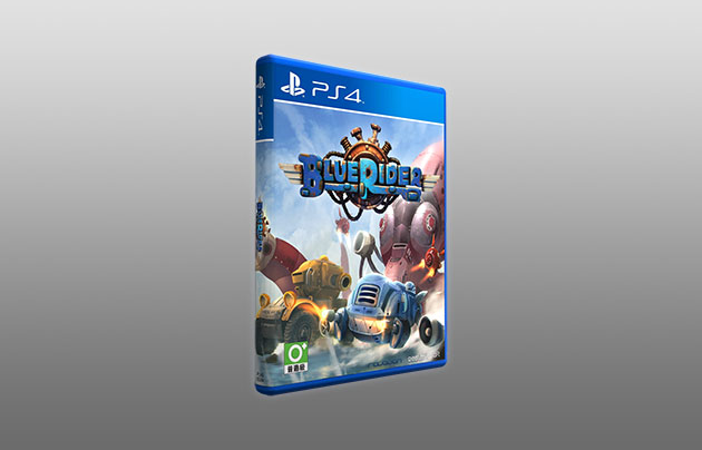 BLUE RIDER – Édition Limitée – Jeu PS4 Asiatique Neuf (Eastasiasoft, Shoot 'em Up)
