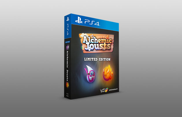 ALCHEMIC JOUSTS LIMITED EDITION PS4 ASIAN NEW