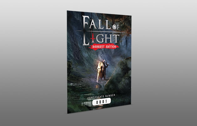 FALL OF LIGHT DARKEST EDITION - Limited Edition PS4 (Asia) - Jeu En Anglais - Bon état