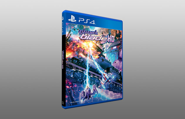 Jeu PS4 GHOST BLADE HD - Version Asiatique Avec Langue Anglaise - Shoot'em Up - Neuf Sous Film
