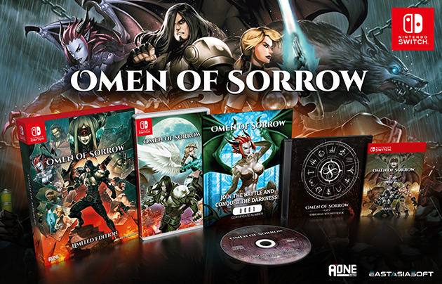 Omen Of Sorrow Nintendo Switch – Édition Asiatique Neuve – Multilingue (FR/EN/ES/etc)