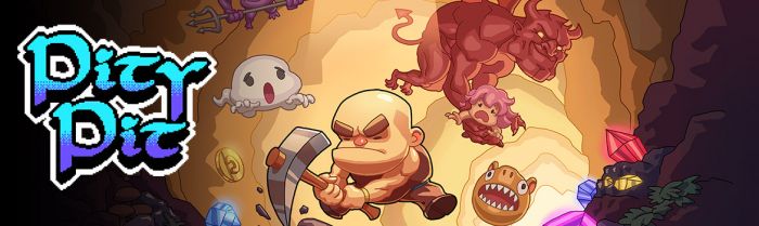 Dig your doom in the vertical 2D platformer ‘Pity Pit’